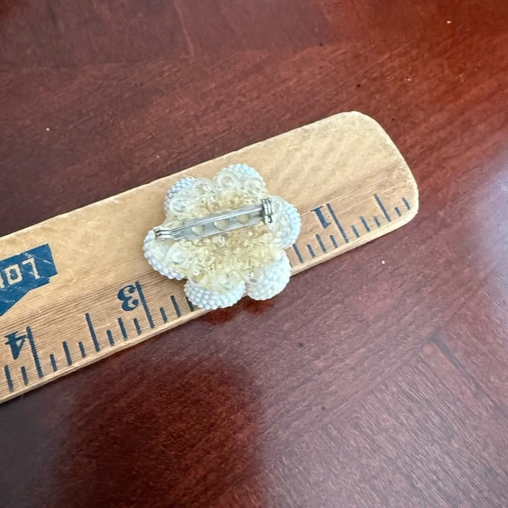 Vintage Shell Brooch